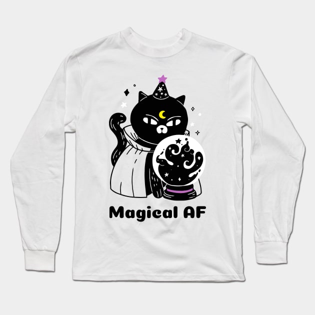 Magical AF Long Sleeve T-Shirt by ArtbyLaVonne